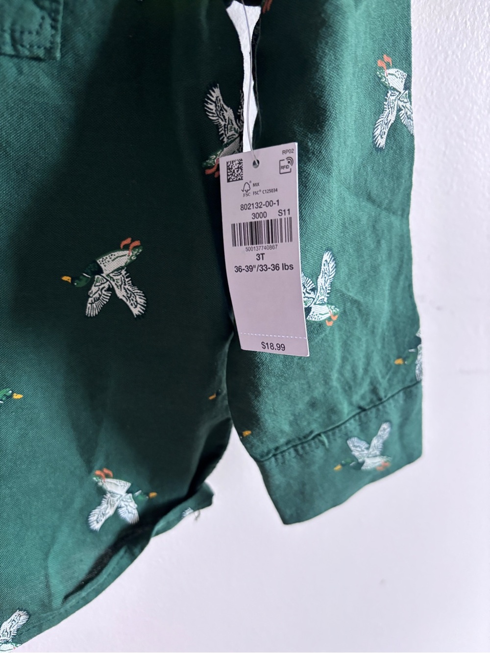 Duck Button Up - Picture 2 of 4